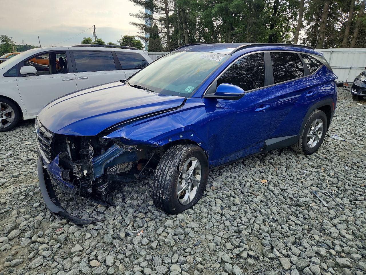 2022 HYUNDAI TUCSON SEL | 5NMJBCAE1NH143508 | UPCARS