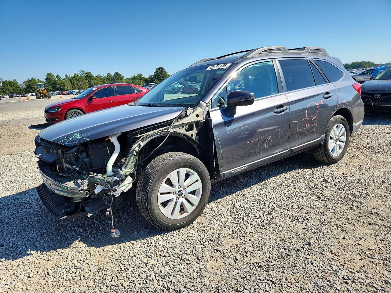 2019 SUBARU OUTBACK 2.5I PREMIUM | 4S4BSAHC6K3296887 | UPCARS