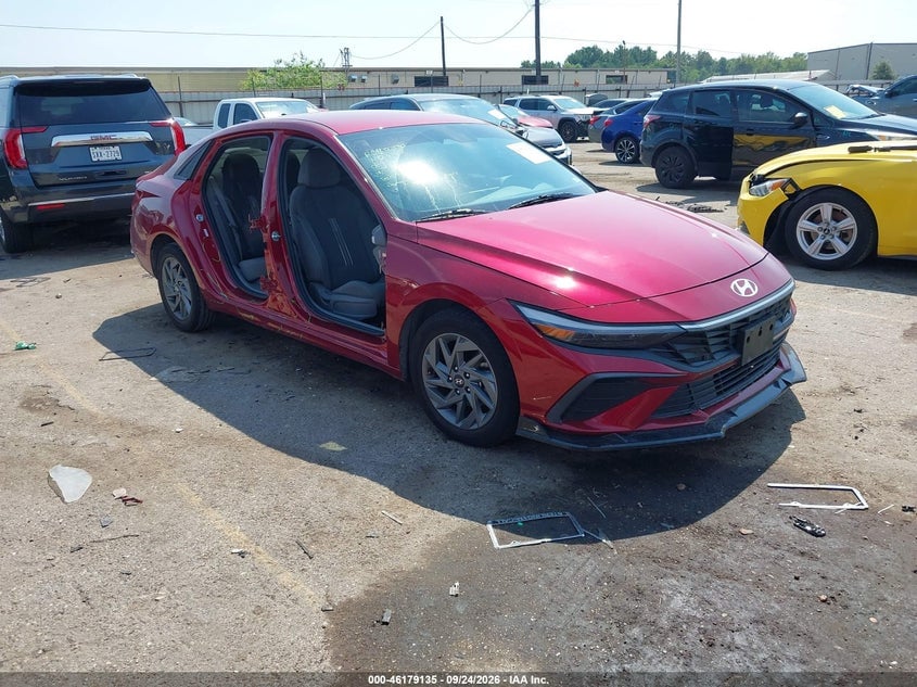2024 HYUNDAI ELANTRA HYBRID BLUE | KMHLM4DJ2RU100730 | UPCARS