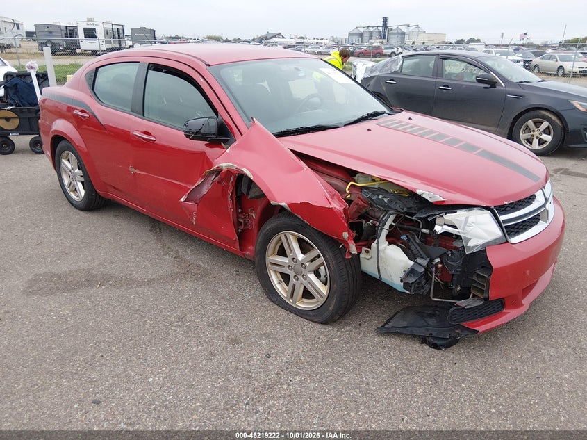 2012 DODGE AVENGER SXT | 1C3CDZCB2CN162565 | UPCARS