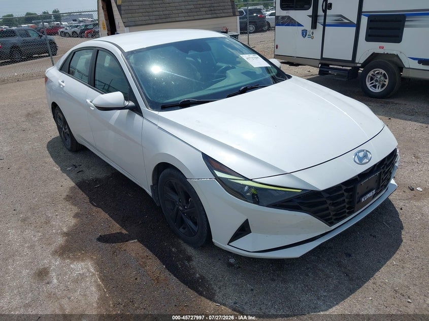 2021 HYUNDAI ELANTRA SEL | 5NPLS4AGXMH031324 | UPCARS