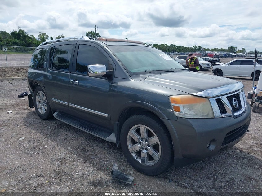2011 NISSAN ARMADA PLATINUM | 5N1BA0ND1BN616177 | UPCARS