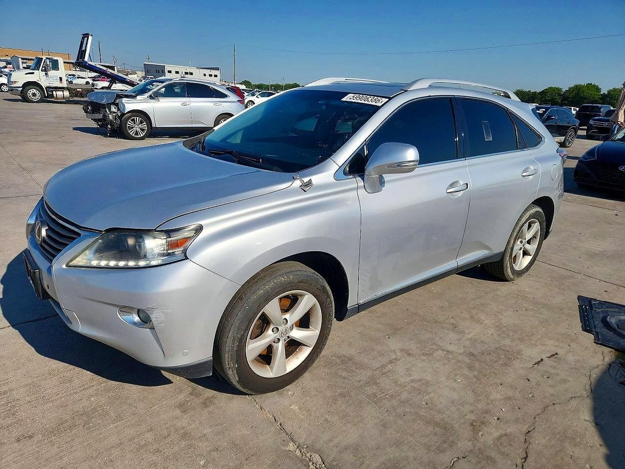 2013 LEXUS RX350 BASE | 2T2BK1BA1DC199873 | UPCARS
