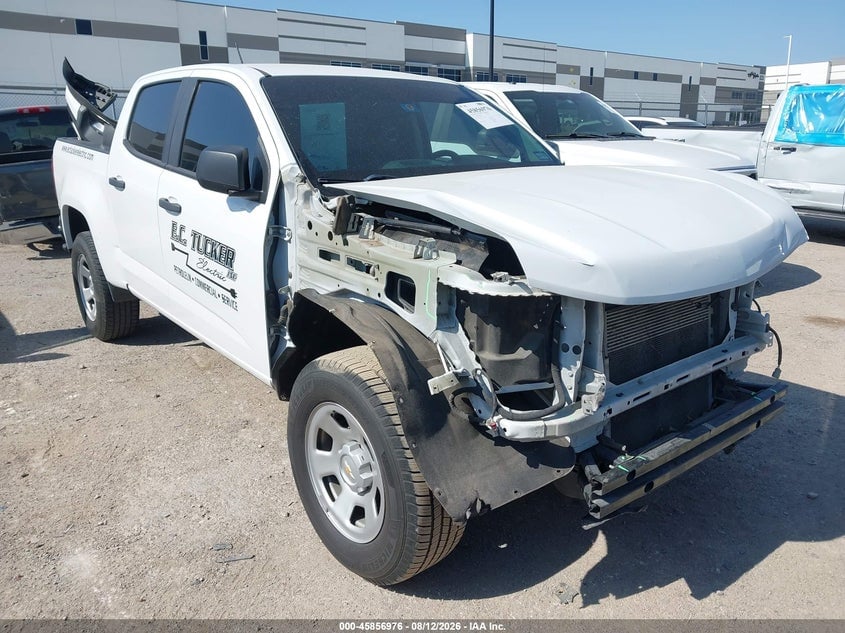 2022 CHEVROLET COLORADO 2WD  SHORT BOX WT | 1GCGSBEN2N1169866 | UPCARS