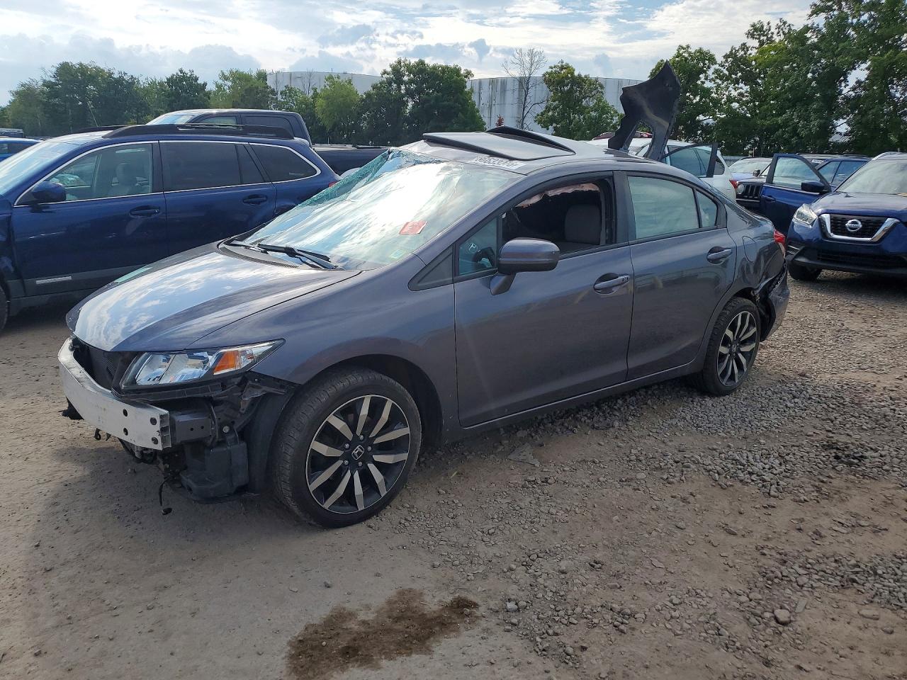 2015 HONDA CIVIC EXL | 19XFB2F9XFE272612 | UPCARS