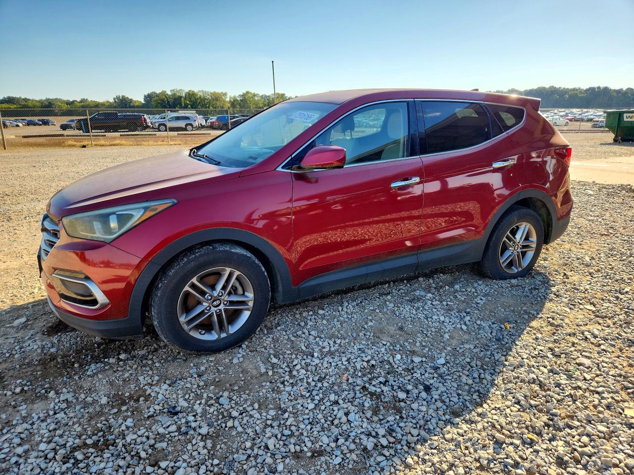 2017 HYUNDAI SANTA FE 2.4L | 5XYZTDLB7HG466078 | UPCARS