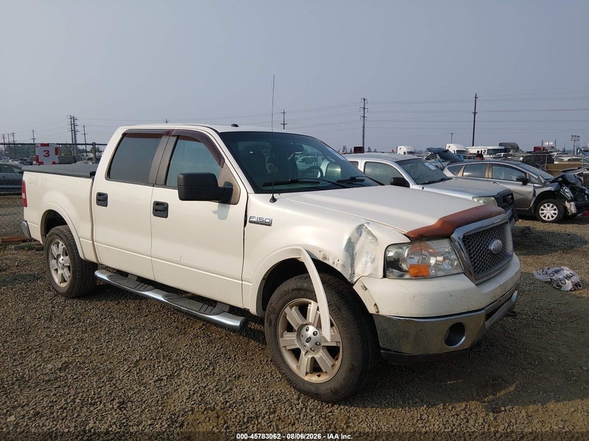 2008 FORD F-150 60TH ANNIVERSARY/FX4/KING RANCH/LARIAT/XLT | 1FTPW14V58FA17233 | UPCARS