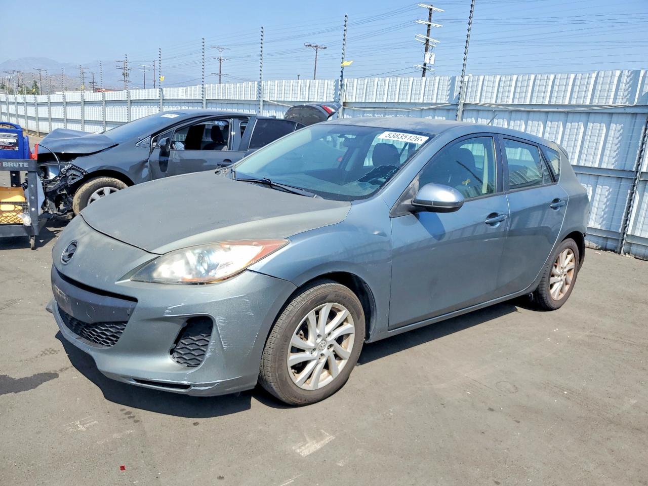 2012 MAZDA 3 I | JM1BL1L8XC1611501 | UPCARS
