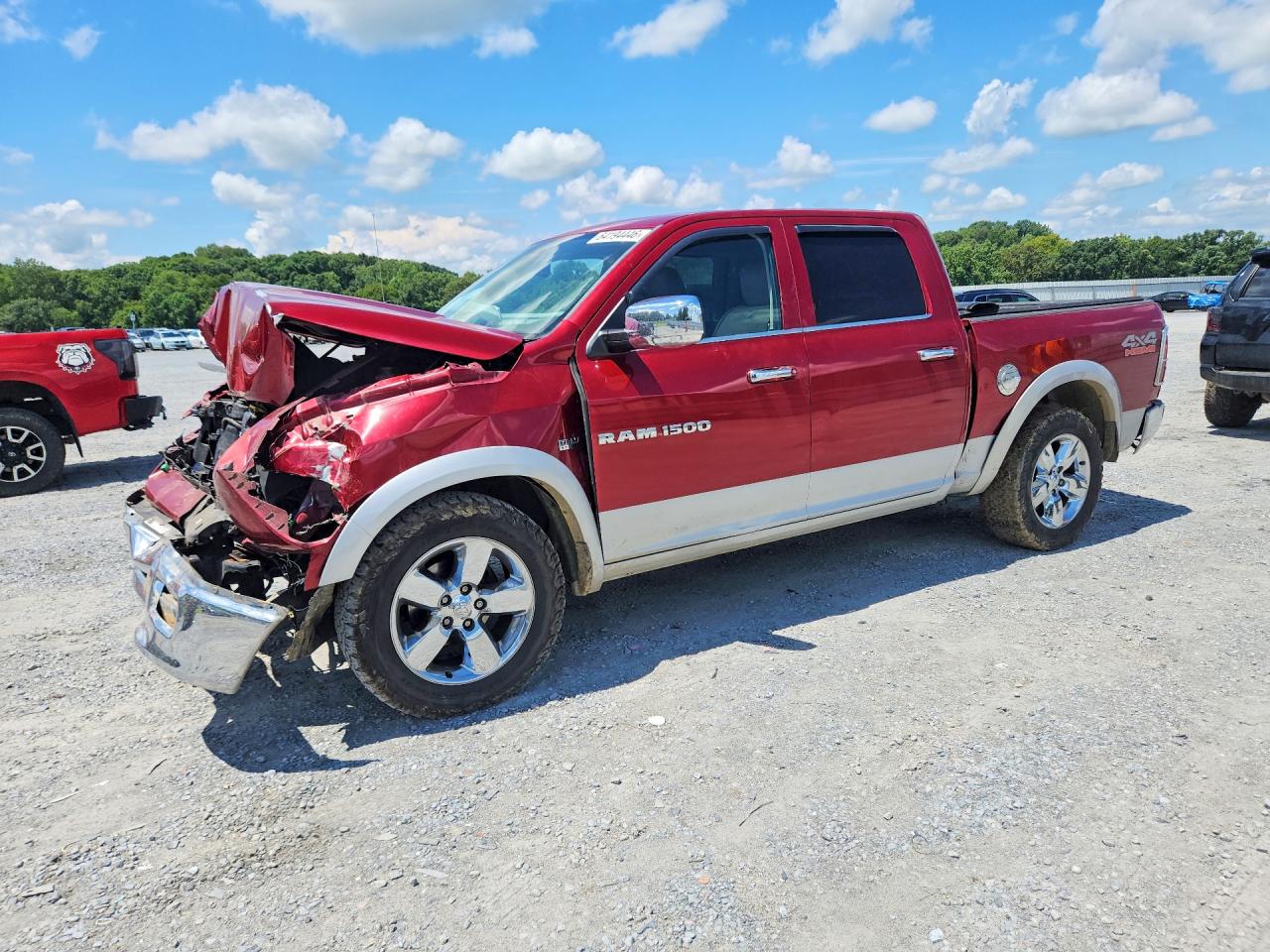 2012 DODGE RAM 1500 LARAMIE | 1C6RD7NT1CS215152 | UPCARS