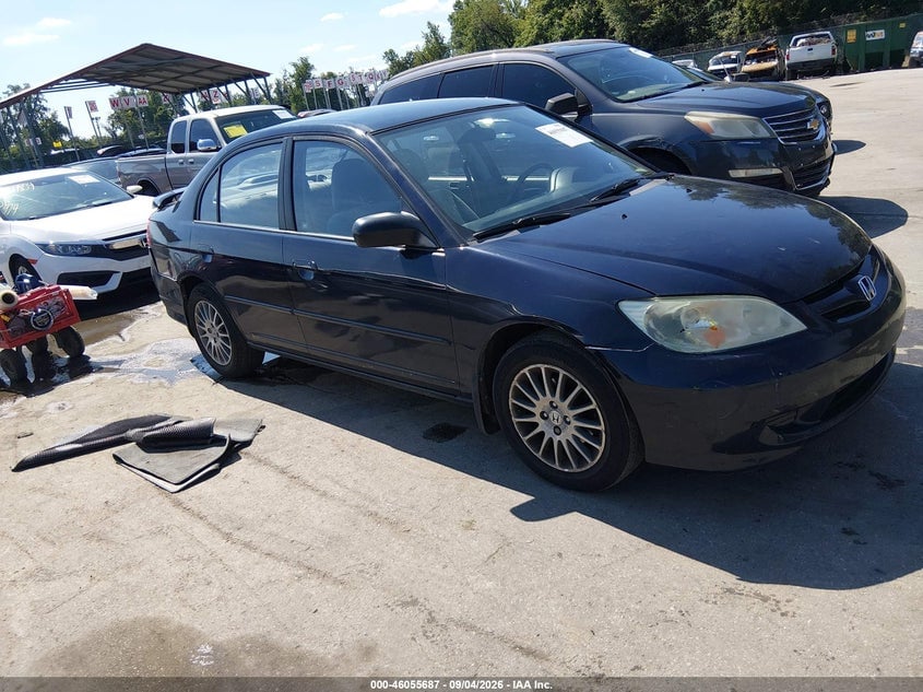 2005 HONDA CIVIC LX | 2HGES165X5H605348 | UPCARS