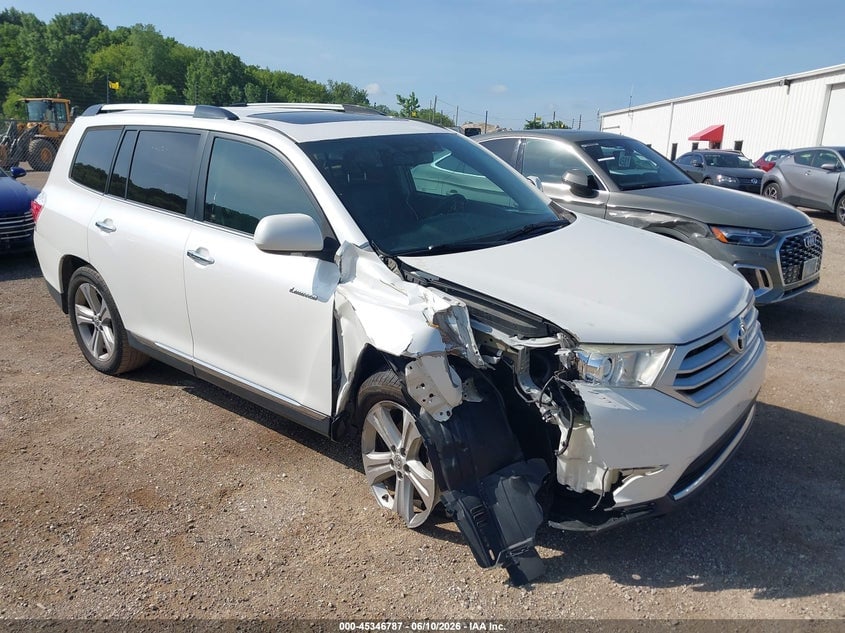 2012 TOYOTA HIGHLANDER LIMITED V6 | 5TDDK3EH5CS157066 | UPCARS
