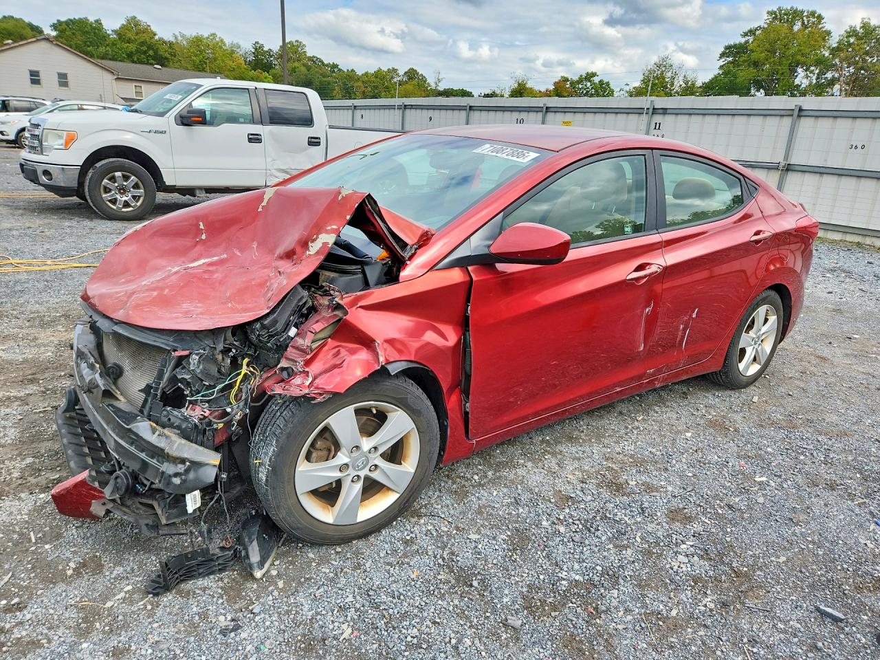 2013 HYUNDAI ELANTRA GLS | 5NPDH4AE5DH315994 | UPCARS