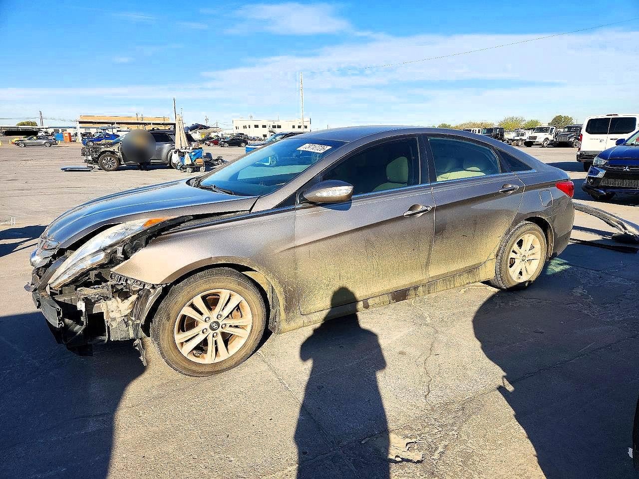 2014 HYUNDAI SONATA GLS | 5NPEB4AC5EH930115 | UPCARS