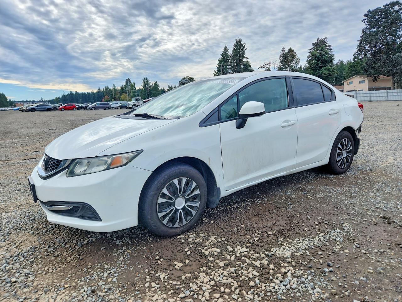2013 HONDA CIVIC LX | 19XFB2F56DE295251 | UPCARS