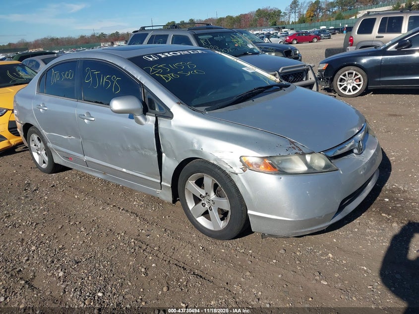 2008 HONDA CIVIC EX | 2HGFA16878H333363 | UPCARS
