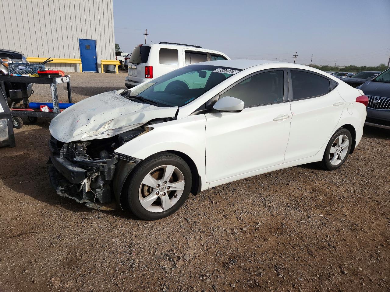 2013 HYUNDAI ELANTRA GLS | 5NPDH4AE6DH406773 | UPCARS