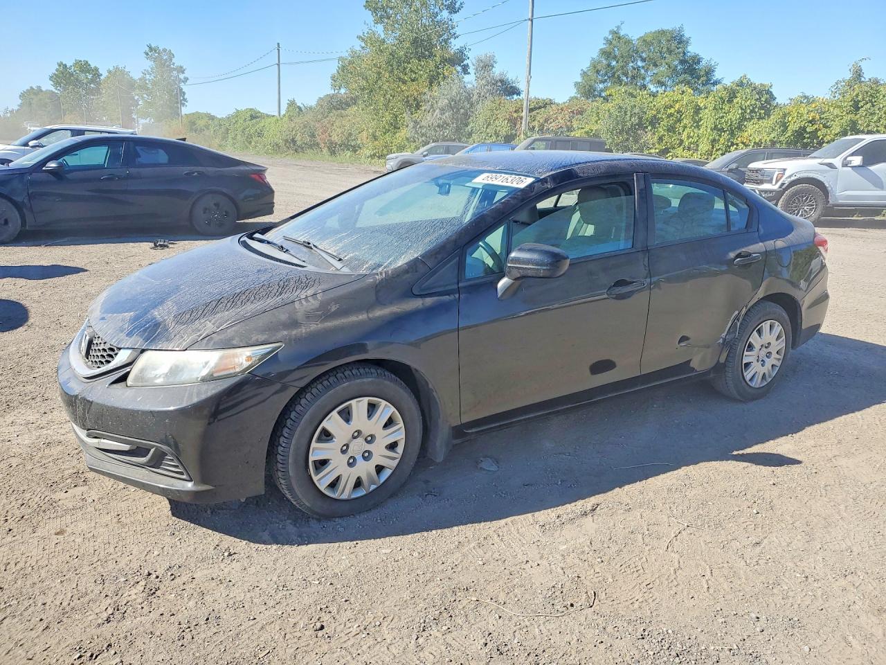 2015 HONDA CIVIC LX | 2HGFB2F40FH043804 | UPCARS