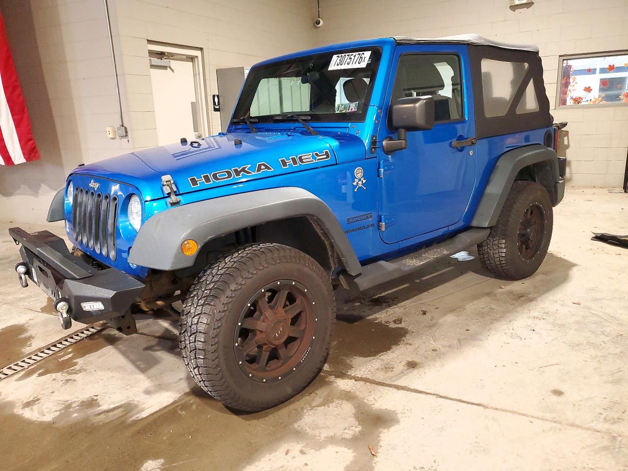 2015 JEEP WRANGLER SPORT | 1C4AJWAG5FL721406 | UPCARS