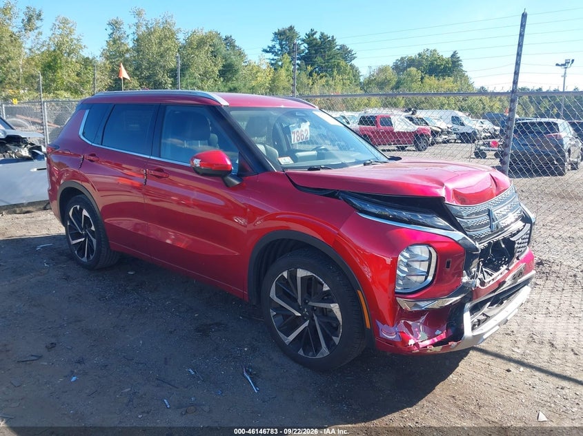 2022 MITSUBISHI OUTLANDER SEL | JA4J4VA88NZ043332 | UPCARS