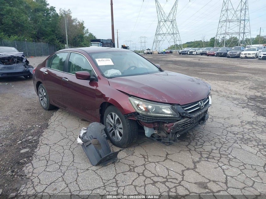 2013 HONDA ACCORD SDN LX | 1HGCR2F30DA194711 | UPCARS