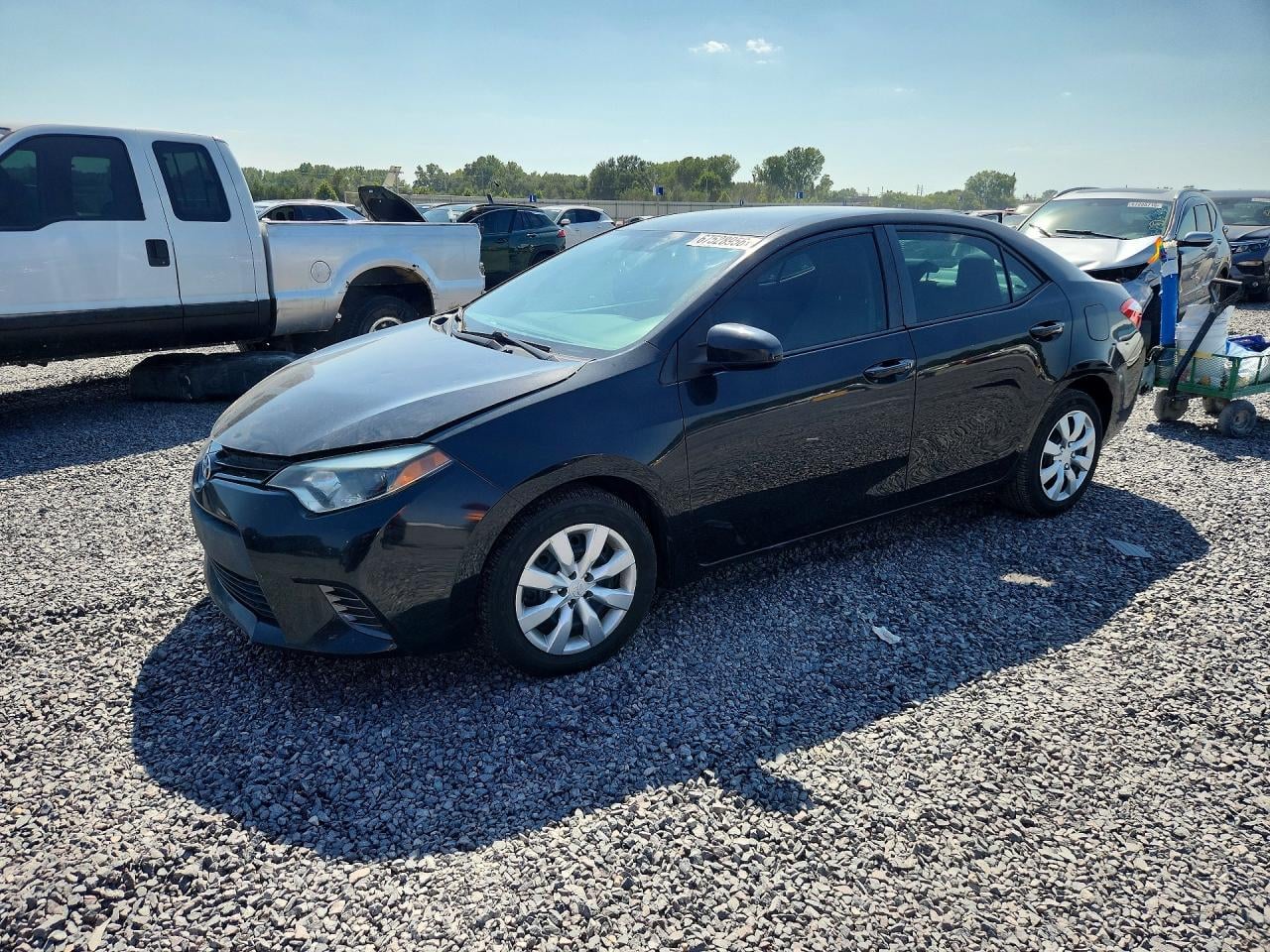 2015 TOYOTA COROLLA LE | 5YFBURHE8FP243412 | UPCARS