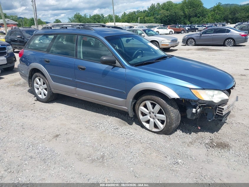 2008 SUBARU OUTBACK (NATL) I/LL BEAN W/NAV/LL BEAN W/NAV/VDC | 4S4BP61C787304750 | UPCARS