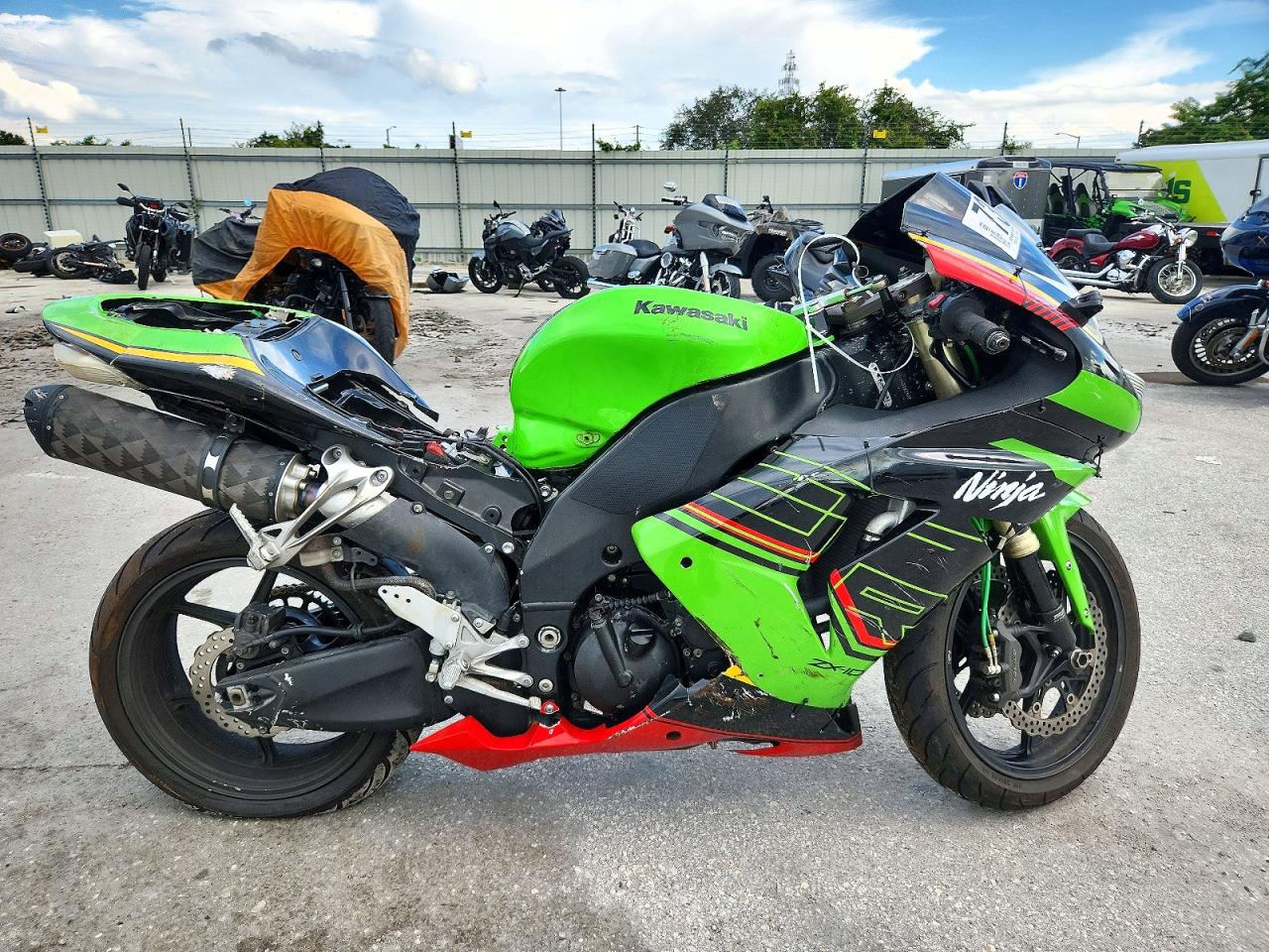 2007 KAWASAKI NINJA ZX1K D | JKAZXCD107A022120 | UPCARS