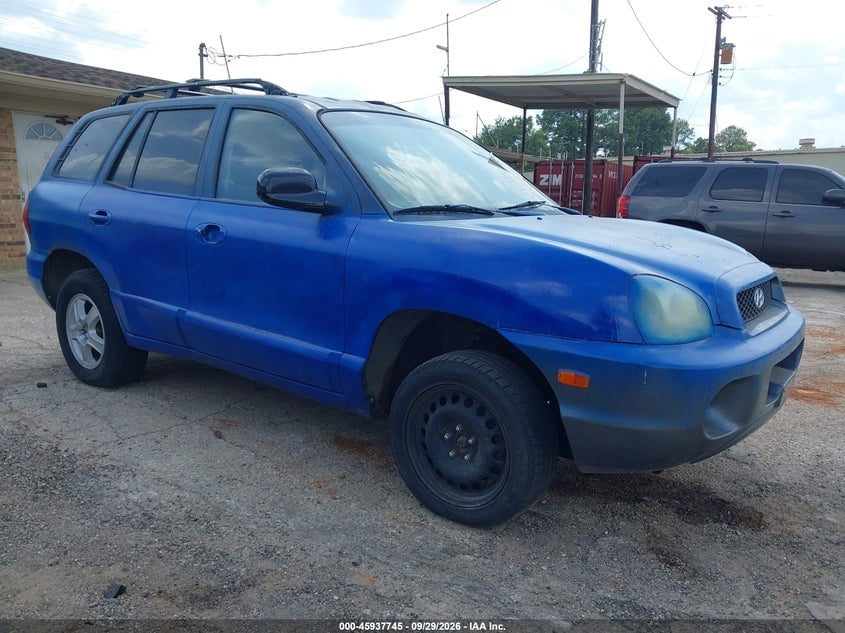2004 HYUNDAI SANTA FE GLS | KM8SC13D44U696506 | UPCARS