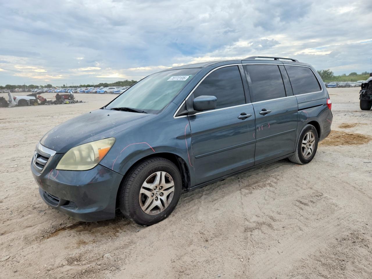 2005 HONDA ODYSSEY EXL | 5FNRL38625B416021 | UPCARS