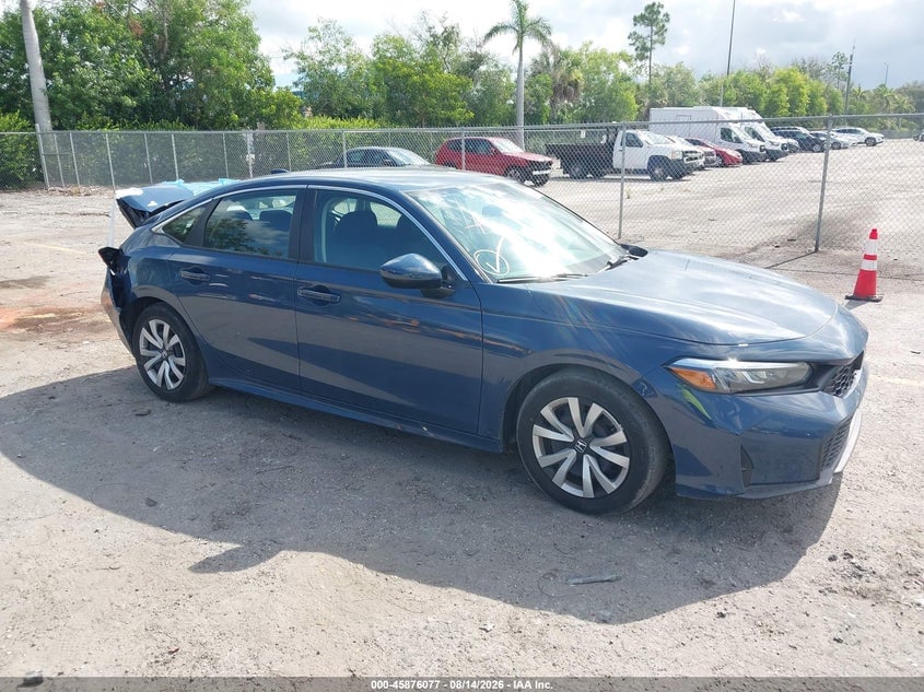 2025 HONDA CIVIC LX | 2HGFE2F29SH549079 | UPCARS