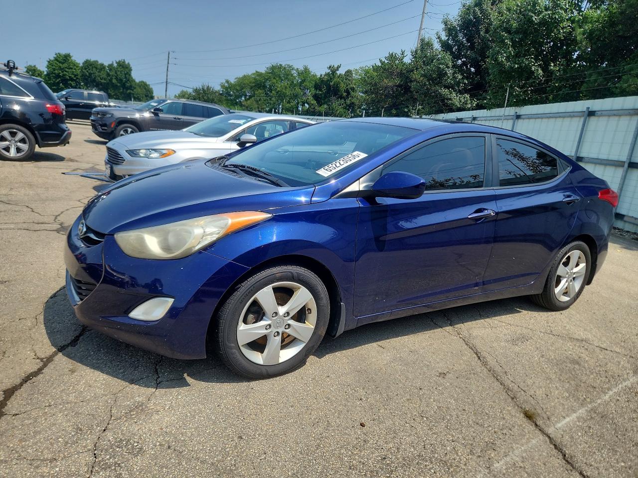 2013 HYUNDAI ELANTRA GLS | 5NPDH4AE1DH248696 | UPCARS