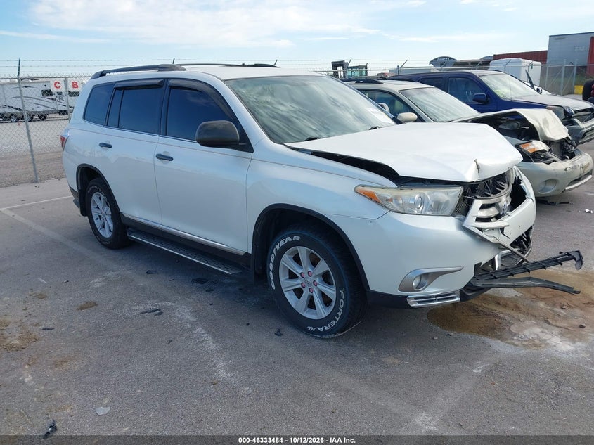 2013 TOYOTA HIGHLANDER BASE PLUS V6 | 5TDBK3EH4DS259144 | UPCARS