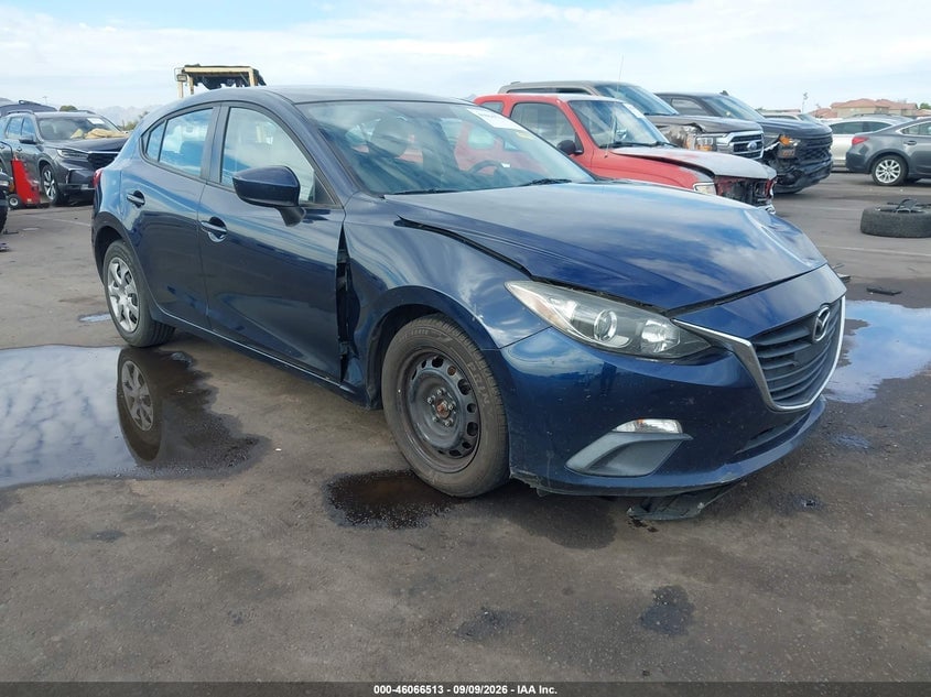 2015 MAZDA MAZDA3 I SPORT | JM1BM1K71F1273979 | UPCARS