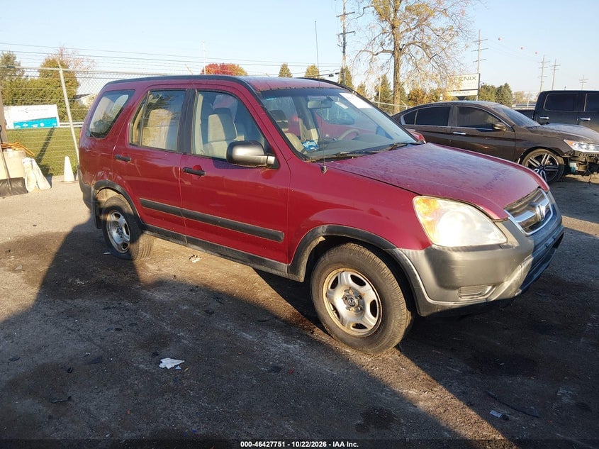 2002 HONDA CR-V LX | JHLRD78482C003969 | UPCARS