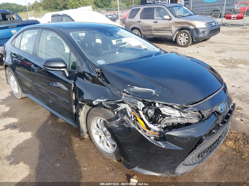 2022 TOYOTA COROLLA HYBRID LE | JTDEAMDE8NJ042739 | UPCARS