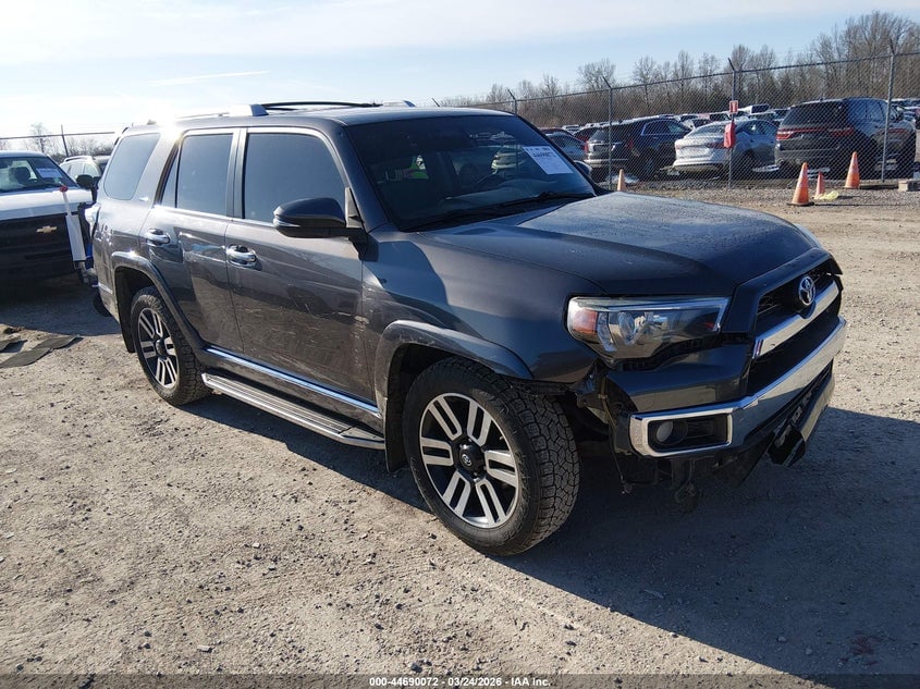 2016 TOYOTA 4RUNNER LIMITED | JTEBU5JR3G5358967 | UPCARS