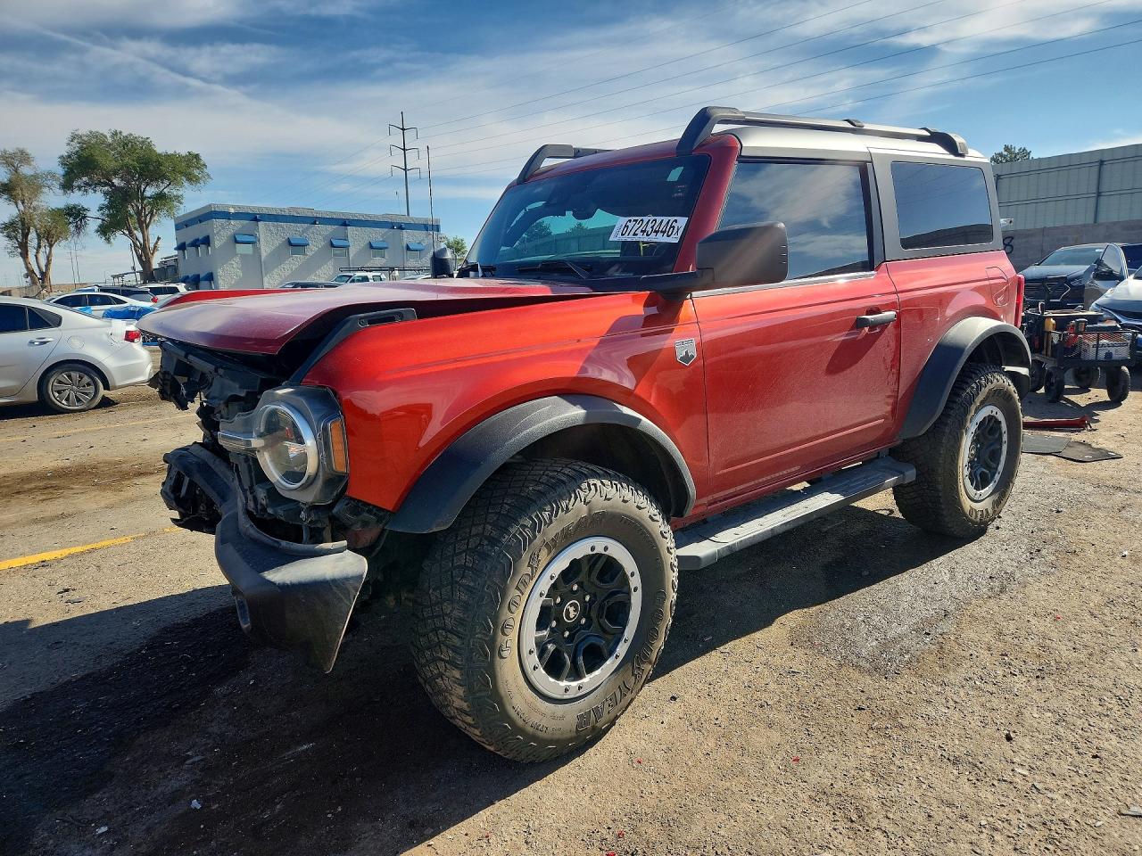 2024 FORD BRONCO BIG BEND | 1FMDE7AH9RLB21570 | UPCARS
