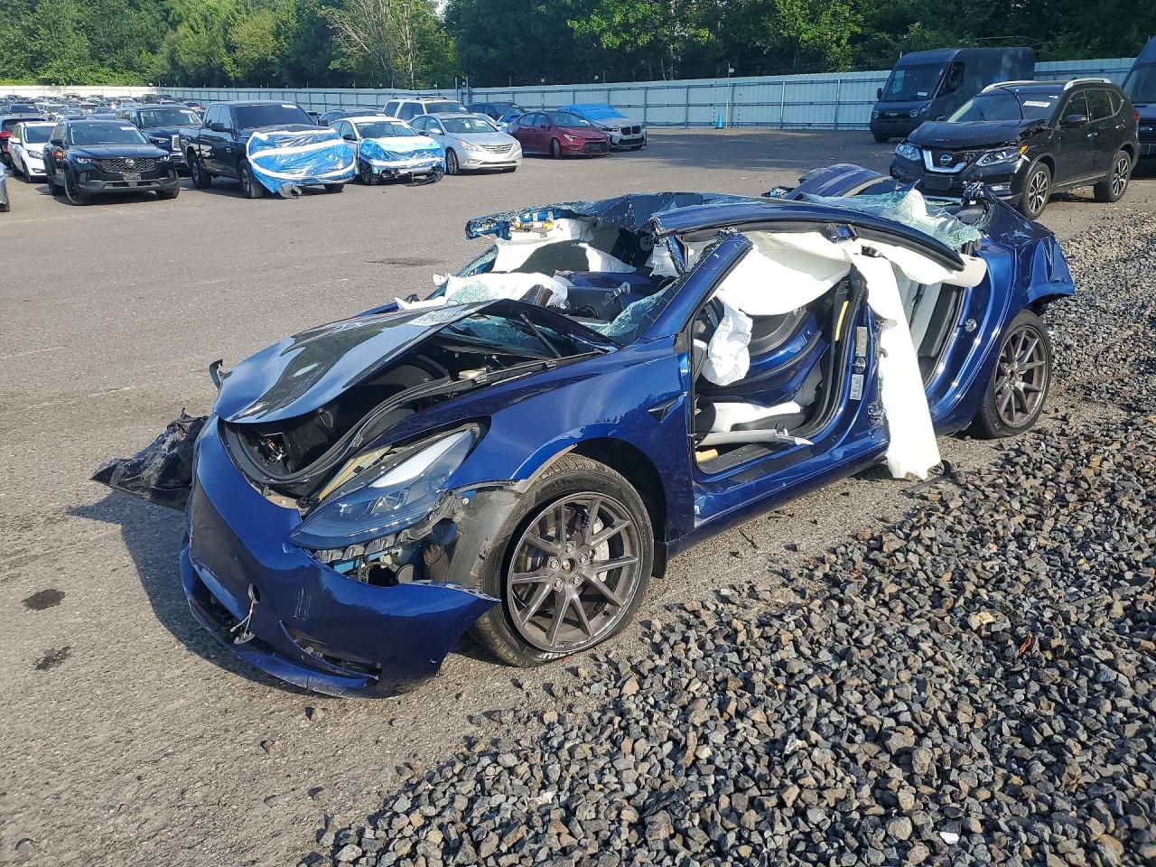 2021 TESLA MODEL 3 | 5YJ3E1EB5MF948044 | UPCARS