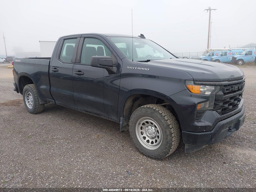 2023 CHEVROLET SILVERADO 1500 4WD  STANDARD BED WT | 1GCRDAEK0PZ207585 | UPCARS