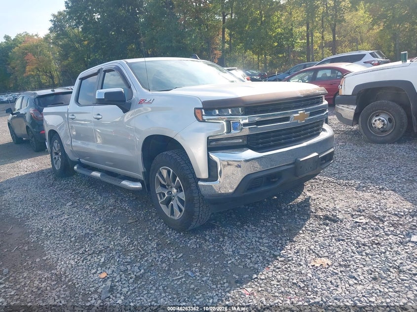 2021 CHEVROLET SILVERADO 1500 4WD  SHORT BED LT | 1GCUYDED9MZ365369 | UPCARS