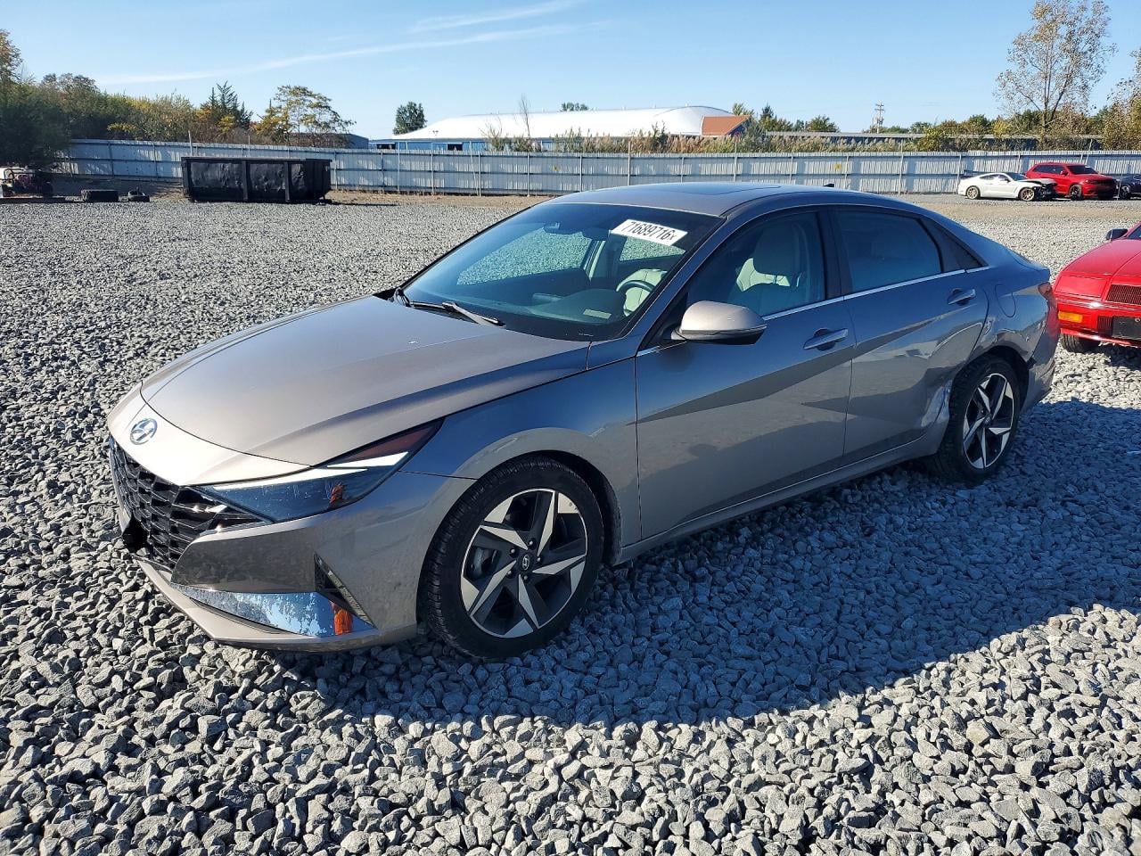 2021 HYUNDAI ELANTRA LIMITED | KMHLP4AG6MU131228 | UPCARS
