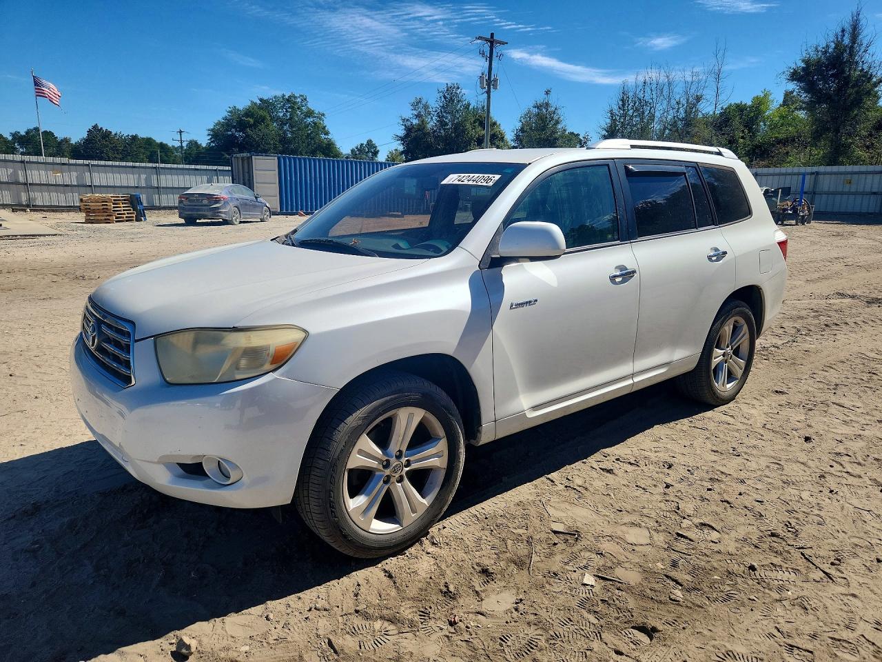 2008 TOYOTA HIGHLANDER LIMITED | JTEDS42A482049464 | UPCARS