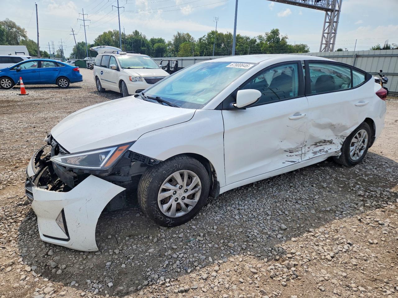 2020 HYUNDAI ELANTRA SE | 5NPD74LF0LH594231 | UPCARS