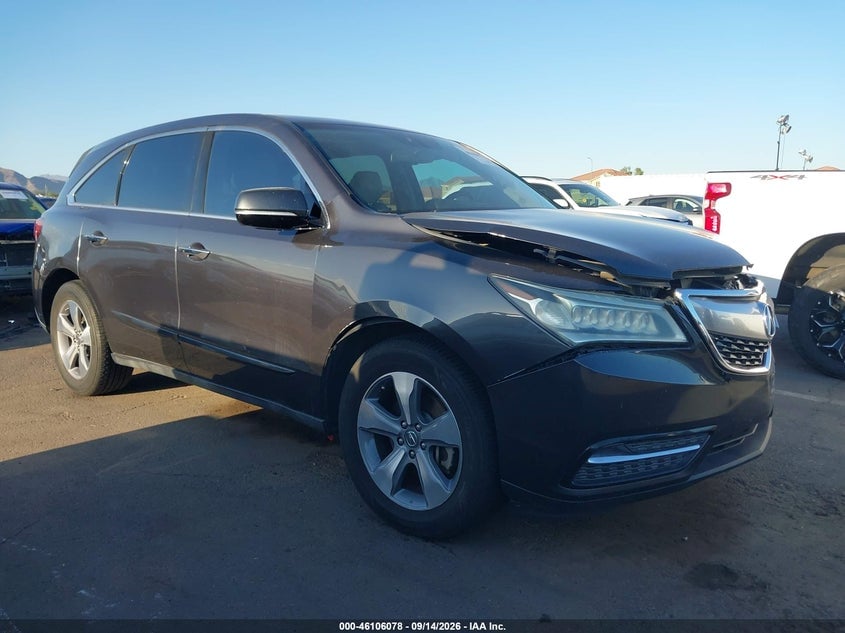 2014 ACURA MDX | 5FRYD3H23EB015582 | UPCARS