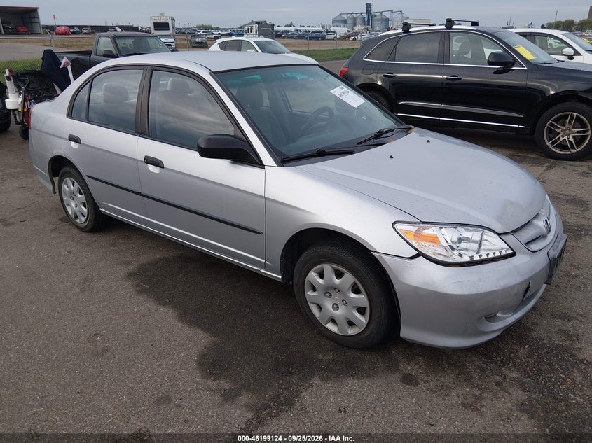 2005 HONDA CIVIC VP | 2HGES16385H609591 | UPCARS