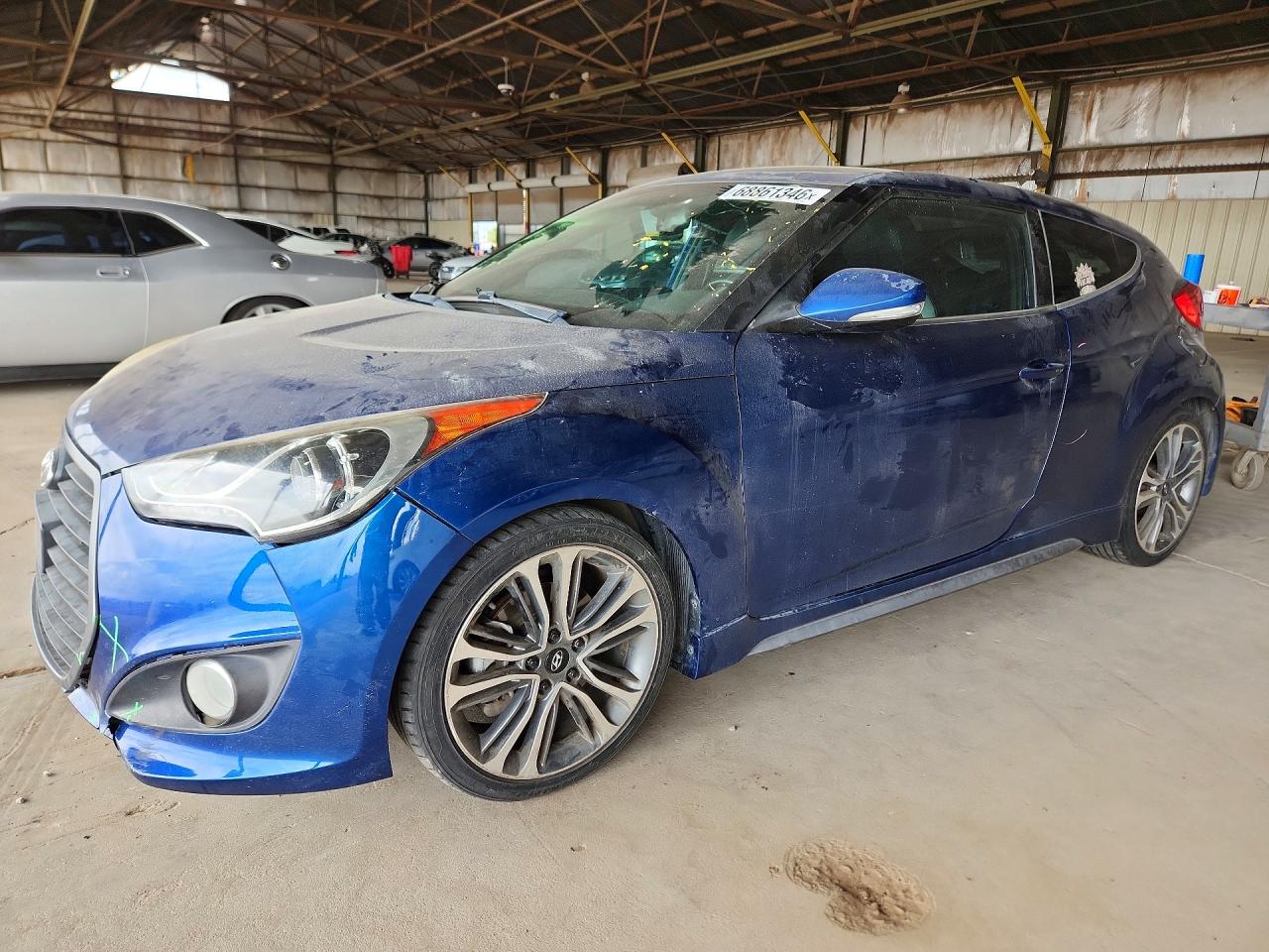 2016 HYUNDAI VELOSTER TURBO | KMHTC6AE0GU289672 | UPCARS