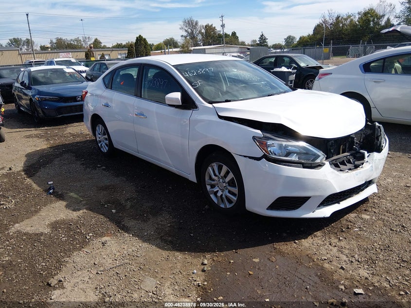 2019 NISSAN SENTRA S | 3N1AB7AP4KY364792 | UPCARS
