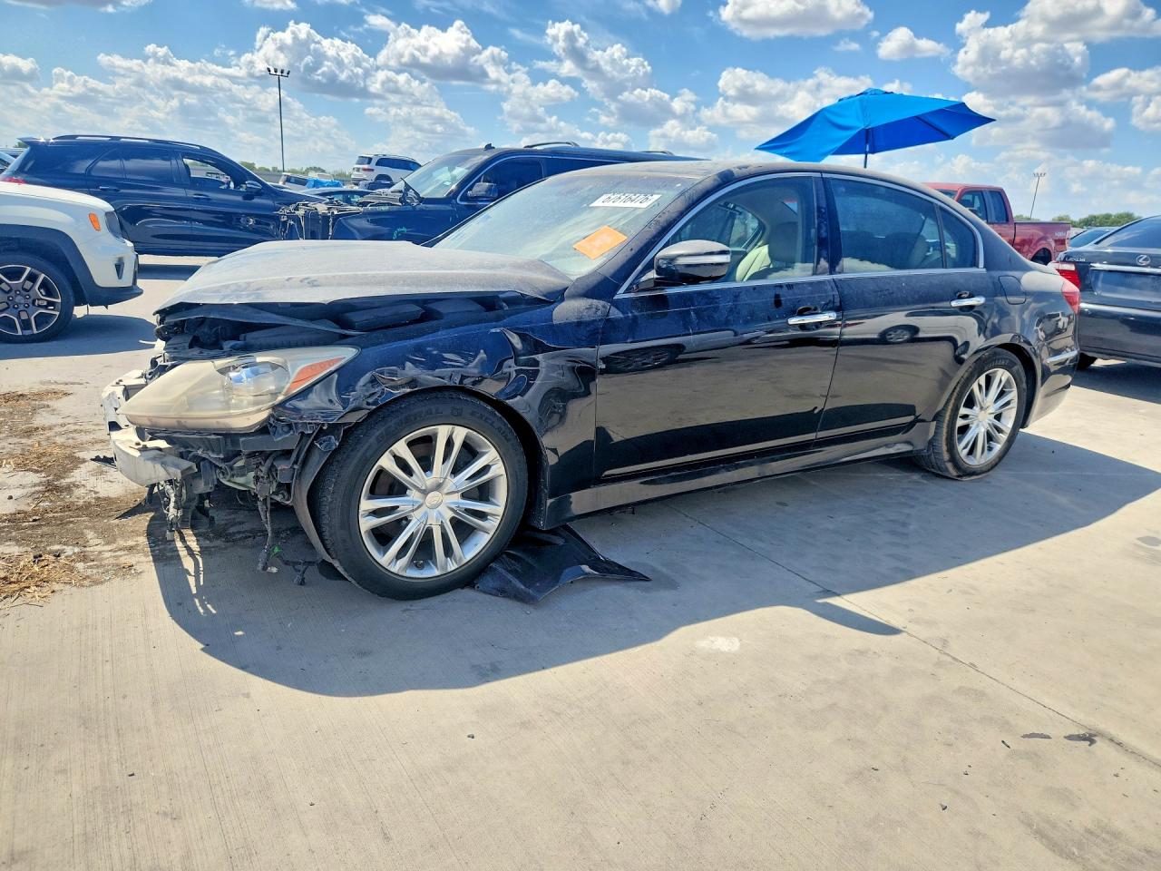 2014 HYUNDAI GENESIS 3.8L | KMHGC4DD2EU262513 | UPCARS