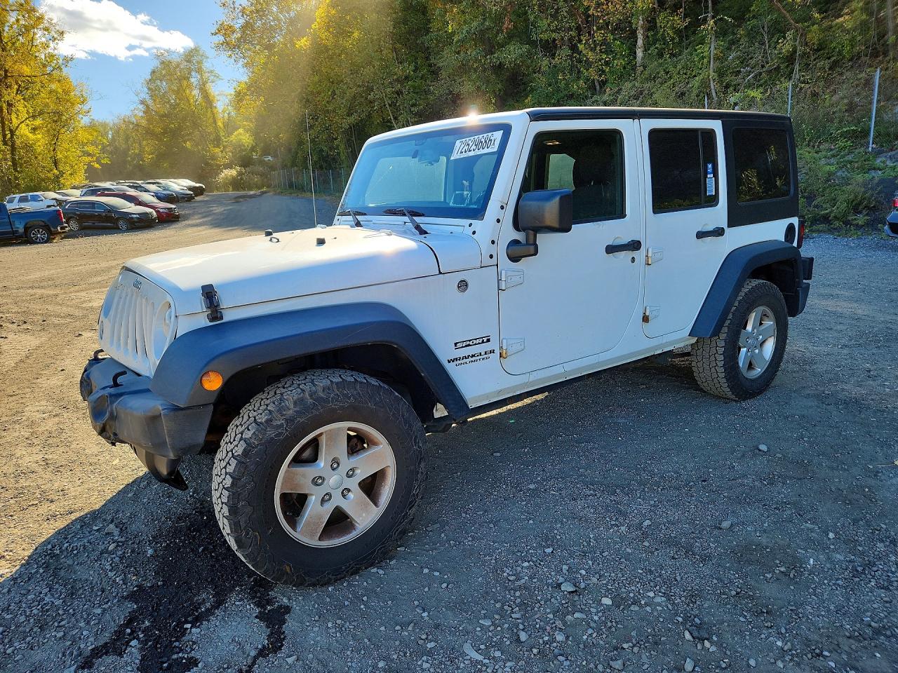2017 JEEP WRANGLER SPORT | 1C4HJWDGXHL574920 | UPCARS