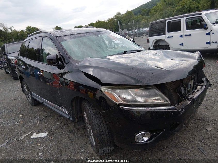 2015 NISSAN PATHFINDER SL | 5N1AR2MM9FC714862 | UPCARS